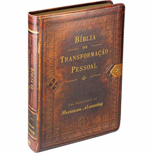 Book Bíblia de Transformação Pessoal - Capa Soft Marrom