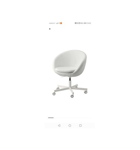Cadeira giratória Ikea 
