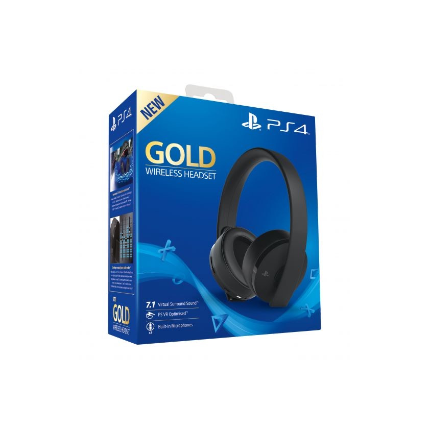 Producto Headset Wireless Gold PS4