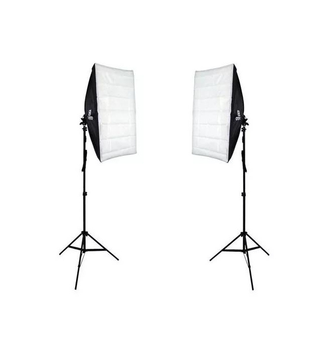 Products Kit De Iluminação Duplo Softbox 50x70cm Sou Foto Foto Video
