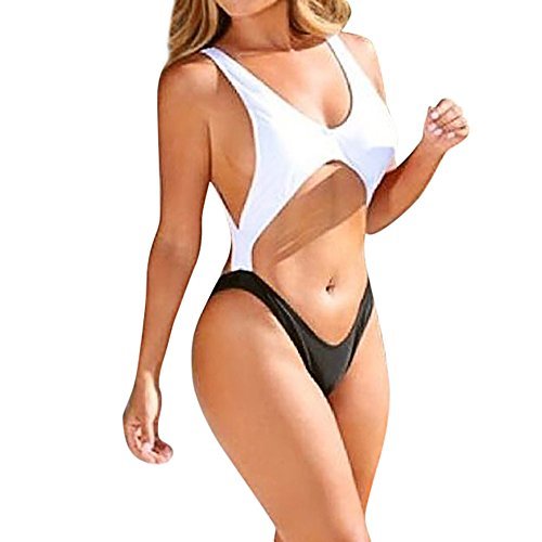 Product K-Youth Monokini Hueco de La Cintura de Una Pieza Trajes de Baño