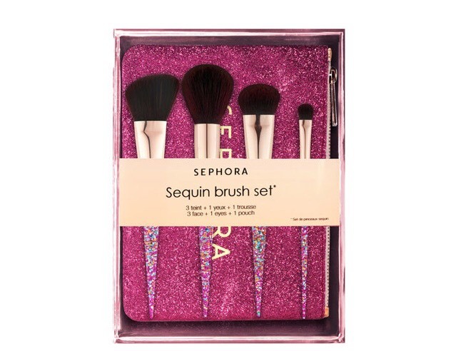 Moda Sephora Collection
Face And Eye Sequin Brush Set
Kit de pinc