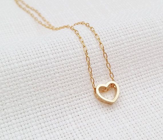 Moda $29
Gold Love Necklace, Heart Necklace, Wife Gift, Heart Pen