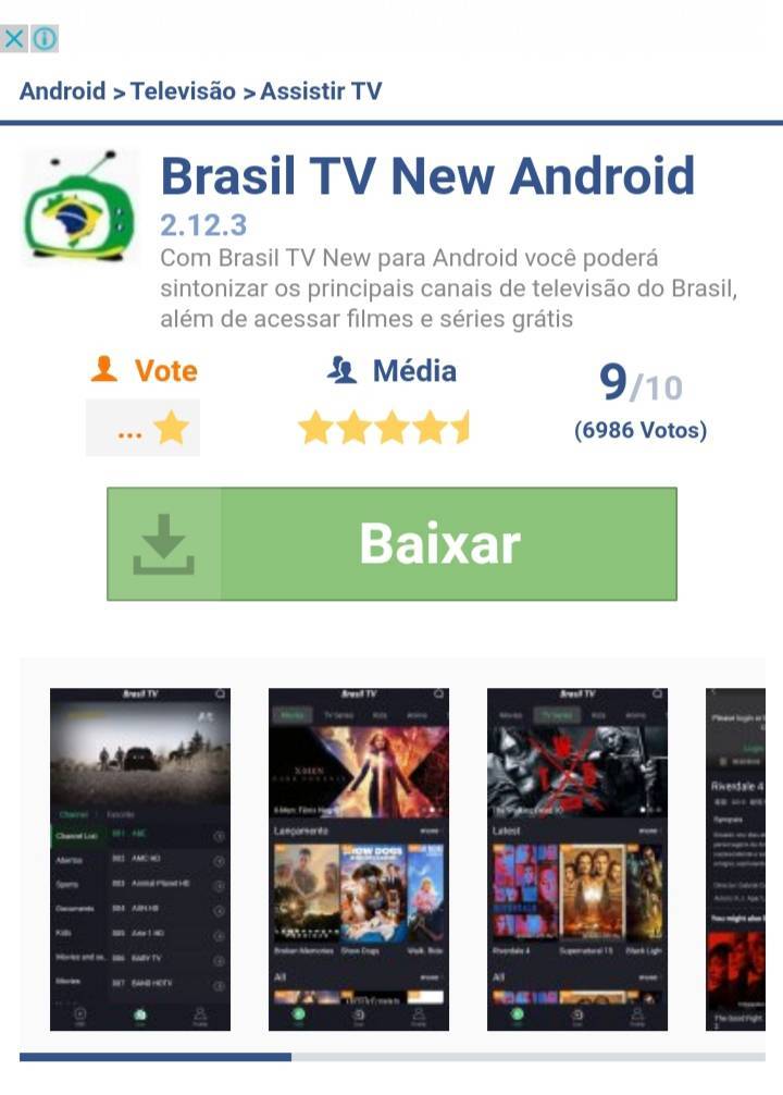 App Brasil tv