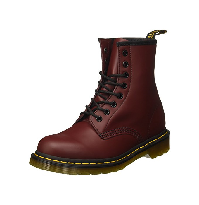 Fashion Dr. Martens 1460, Botas Unisex Adulto, Rojo