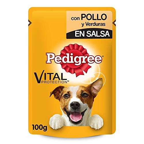 Product Pedigree Bolsita de 100g para perros adultos de Pollo y verduras