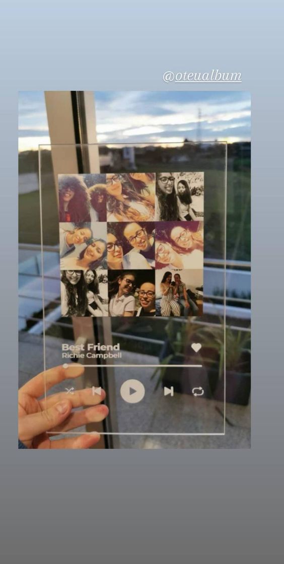 Social Placa spotify 