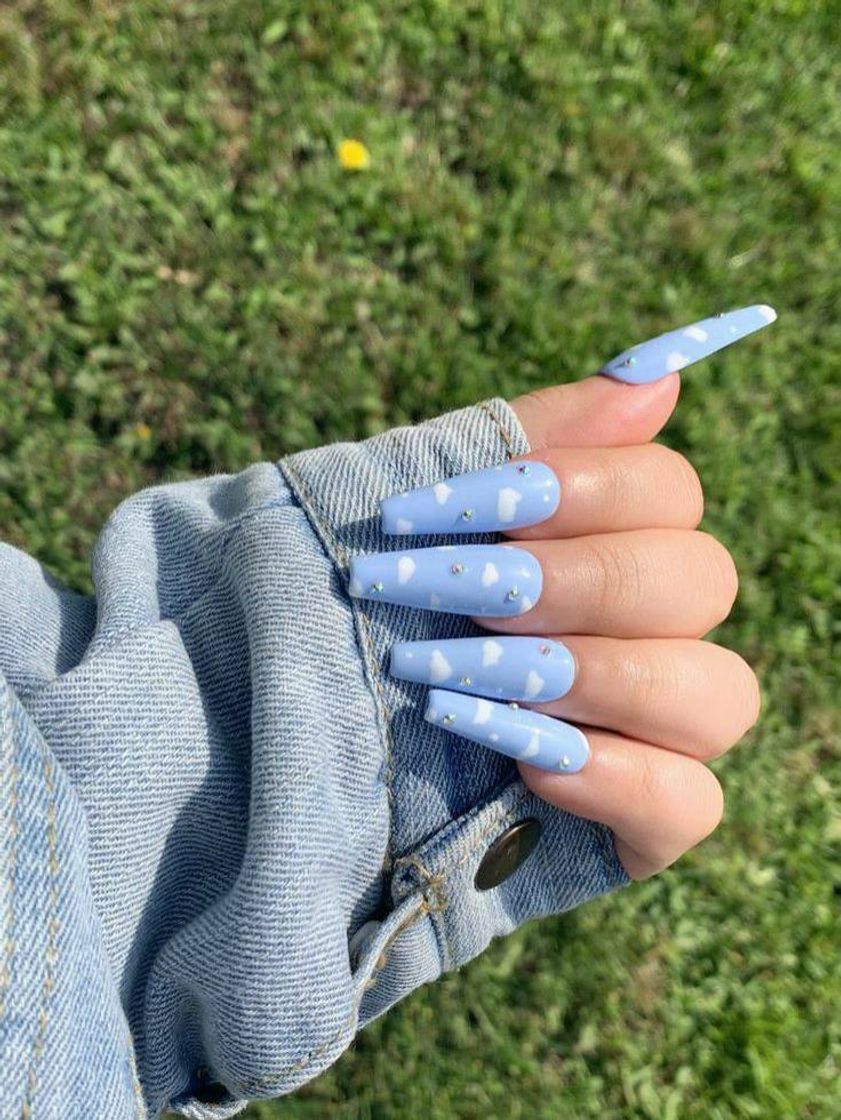 Moda Unhas de nuvem☁️