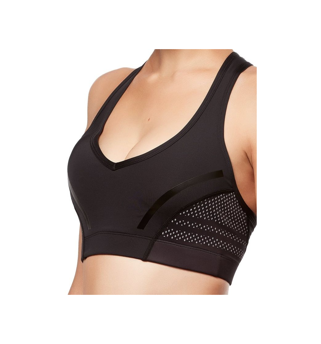 Moda LILYBOD sports bra WILLOW CROP - CARBON LITE