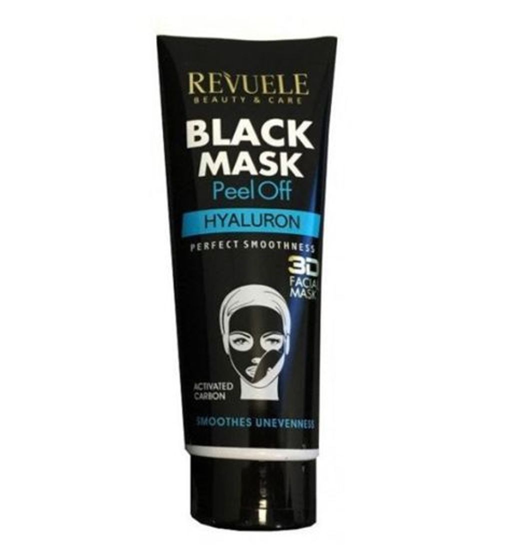 Fashion Black Mask Peel Off Hyaluron Revuele 