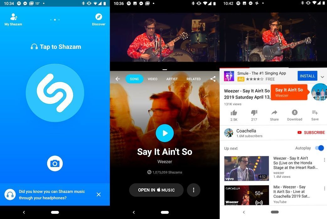 Moda Shazam - Discover songs & lyrics in seconds - Apps on Google Play