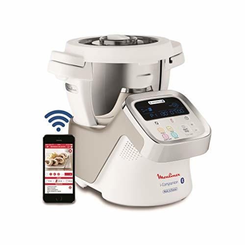 Moulinex i-Companion HF9001 - Robot de cocina Bluetooth 13 programas y 6