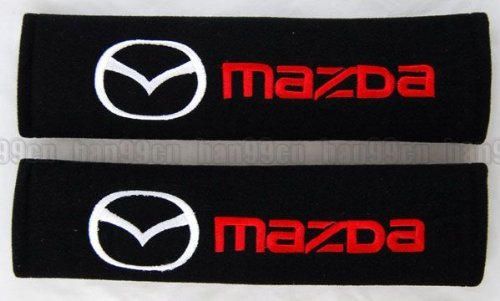 Mazda - Almohadillas de cinturón de seguridad para el hombro