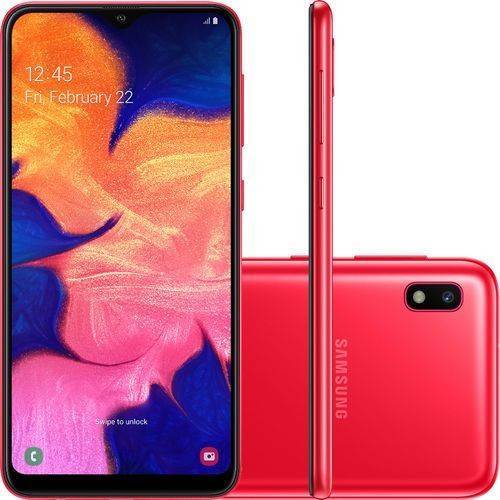 Samsung Galaxy A 10 vermelha 
