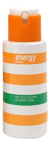 Benetton – Energy Femme/Woman, Eau de Toilette, vaporisateur/Spray 50 ml, 1er Pack