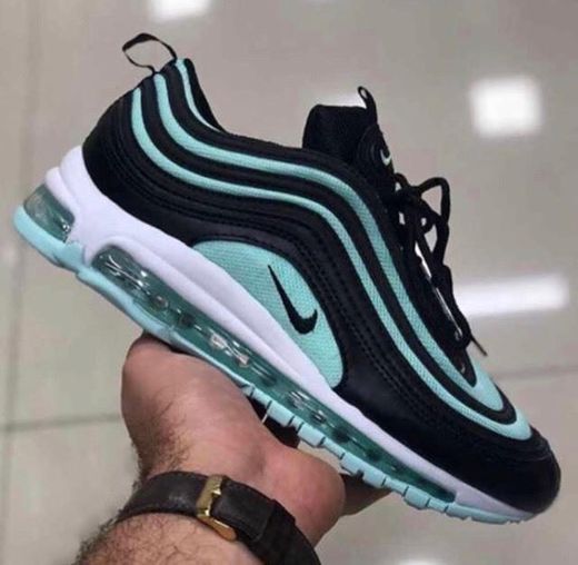 Nike Air MAX 97, Zapatillas de Running para Hombre, Negro