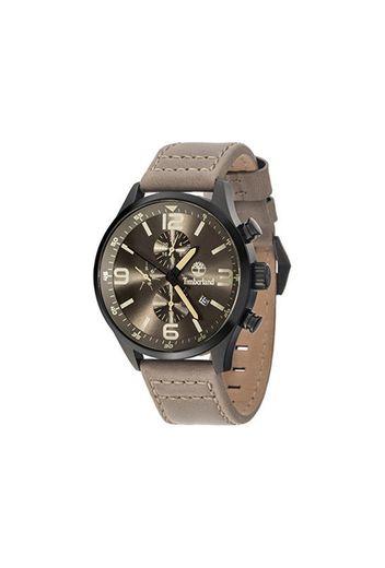 Timberland Rutherford Reloj para Hombre Analógico de Cuarzo con Brazalete de Piel