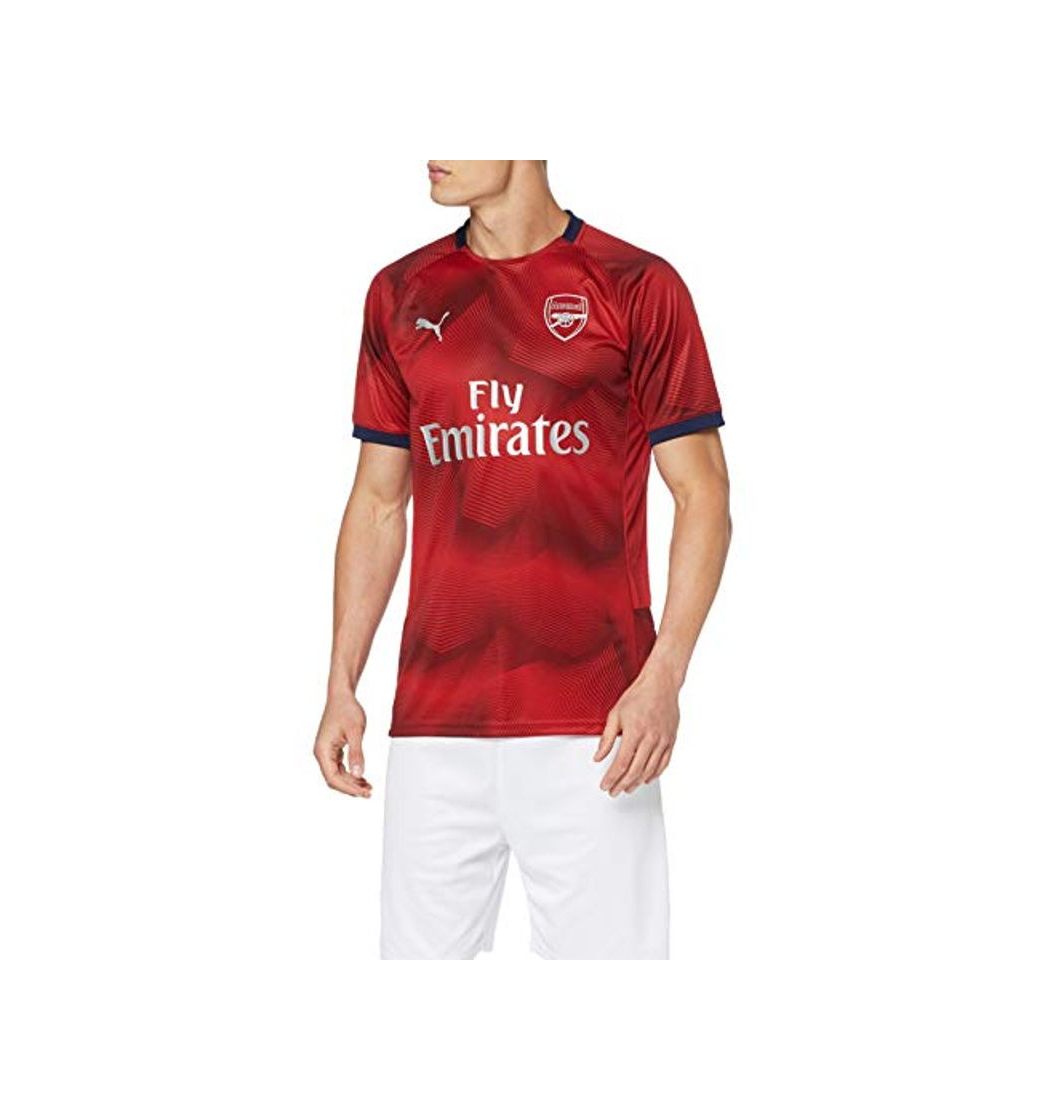 Products PUMA Arsenal FC Graphic Jersey with EPL Sponsor Logo Maillot, Hombre, Rojo