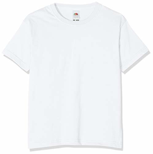 Fruit of the Loom Kids Plain Blank Cotton T Shirt