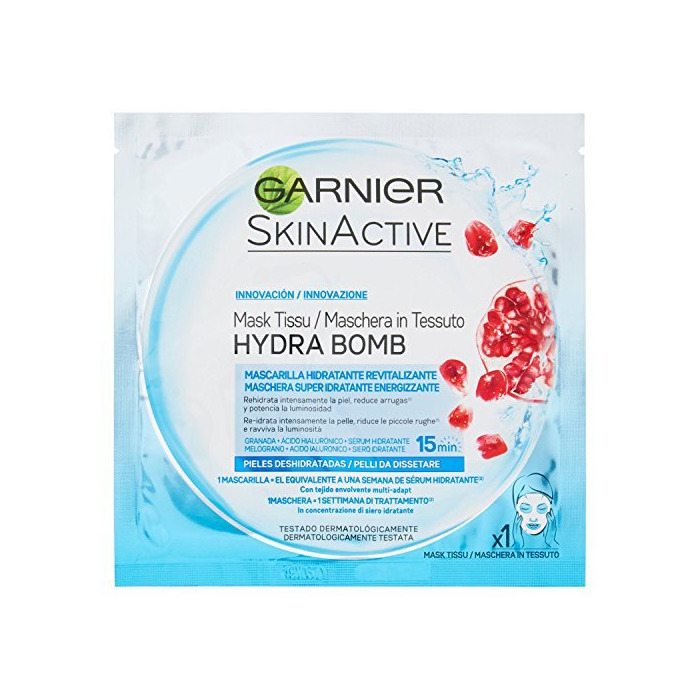 Beauty Garnier SkinActive Mascarilla HydraBomb Energizante