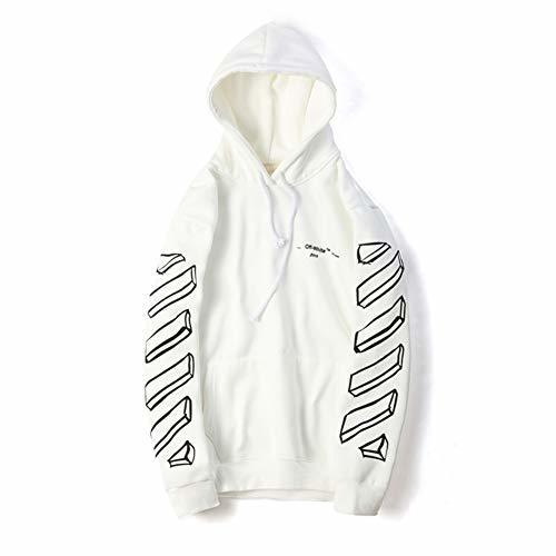 Social Street Trendy Fashion Hip Pop Off Cotton Jacket Hoodie Casual Long Sleeve