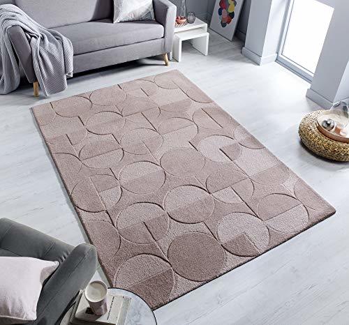 Products Rugs With Flair Moderno Gigi Circles - Alfombra de Lana