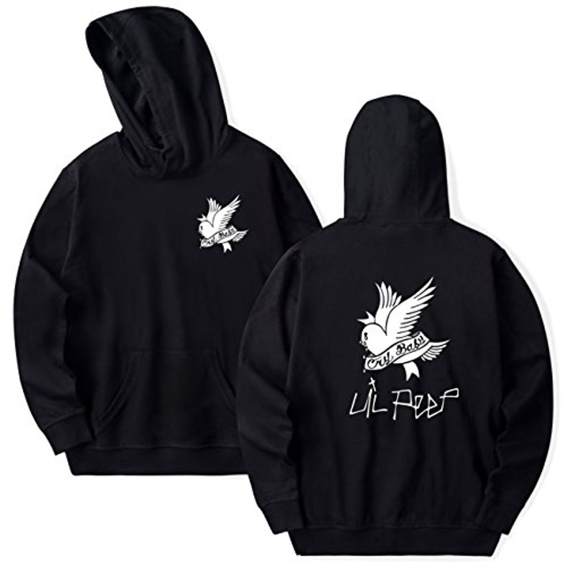 Social SERAPHY Unisex Sudadera con Capucha Cry Baby Sudaderas con Capucha para Hombre