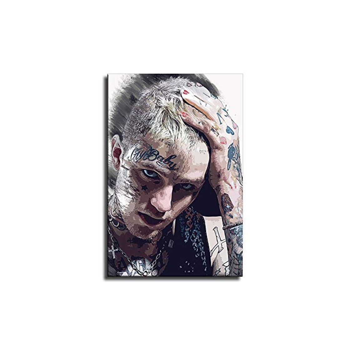 Social Lil peep Legend Rapper Hip Hop Poster Art Lienzo Impresión Decoración del Hogar Pinturas Arte de la Pared Imágenes Carteles Presenta Dormitorio Decoración