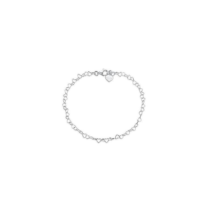 Fashion Amberta® Joyería - Brazalete de Tobillo - 925 Fina Plata de Ley