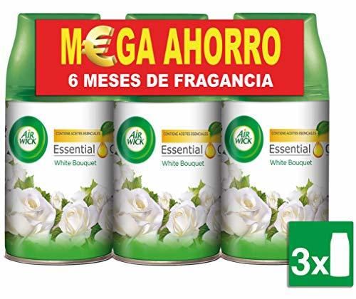 Air Wick White Bouquet Freshmatic - Ambientador para el hogar