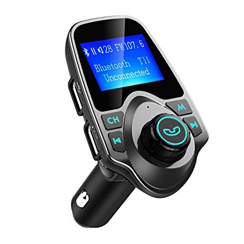 Electrónica Manos Libres Bluetooth Transmisor FM Coche de VicTsing