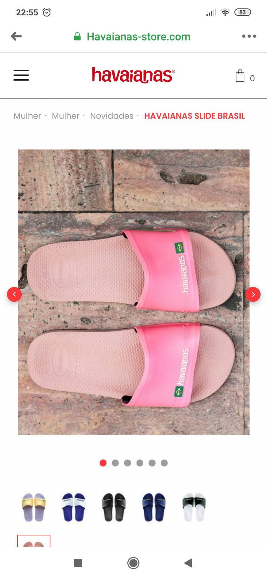 Fashion Havaianas Pink