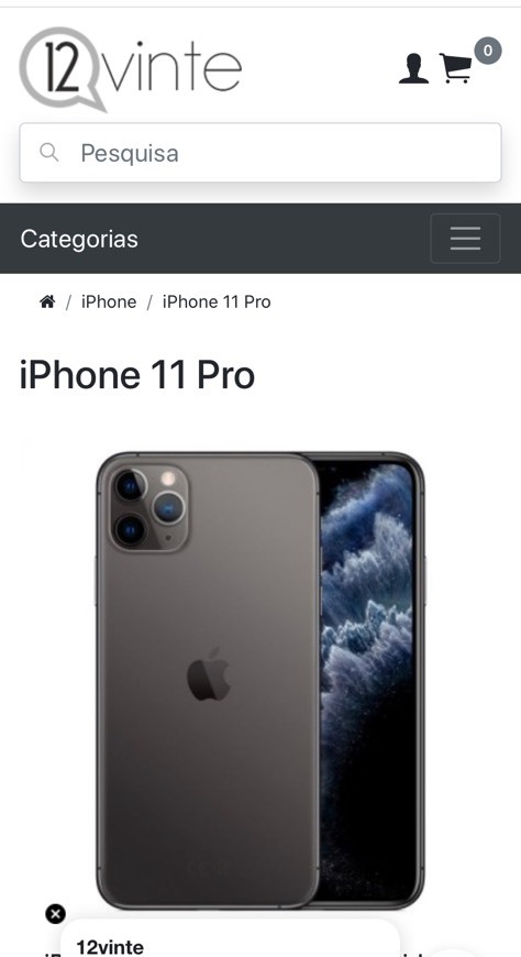 Producto Loja e Assistência Smartphones Especialmente Apple