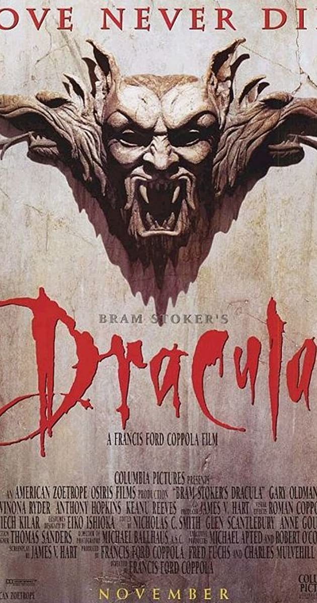 Película Drácula de Bram Stoker