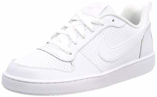 Nike Court Borough Low 2, Zapatillas de Baloncesto para Niños, Blanco