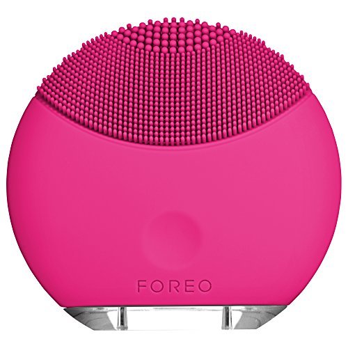 Beauty FOREO LUNA Mini - Cepillo exfoliante facial con limpiador sónico eléctrico que