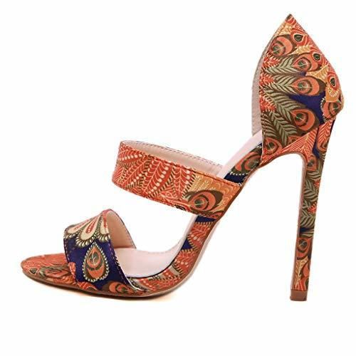 Chaussures pour Femmes Talon Haut Stiletto Printemps 2020 Élégant LuckyGirls Femmes Sandales