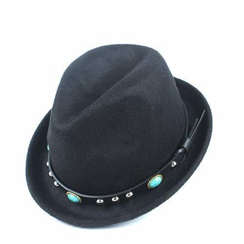 Sombrero Caballero del casquillo del sombrero de Fedora Nueva fieltro de lana