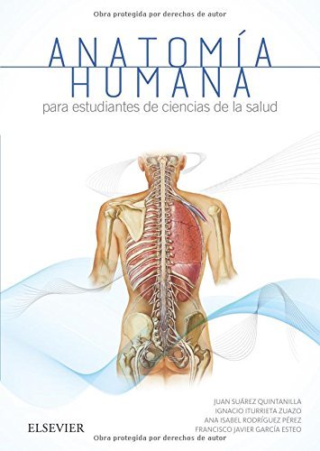 Book Anatomía humana para estudiantes de ciencias de la salud