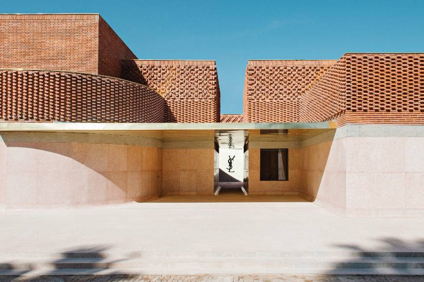 Place musée YVES SAINT LAURENT marrakech