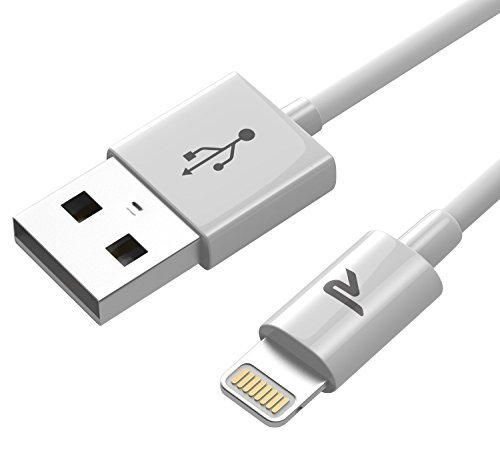 Rampow Cable Lightning Cable Cargador iPhone-[Apple MFi Certificado]-Garantía de por Vida-Compatible con