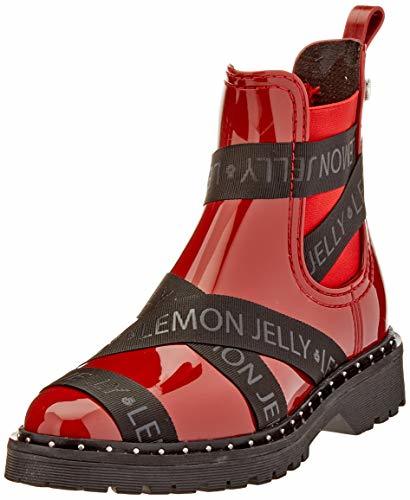 Product Lemon Jelly Frankie, Botas Chelsea para Mujer, Rojo