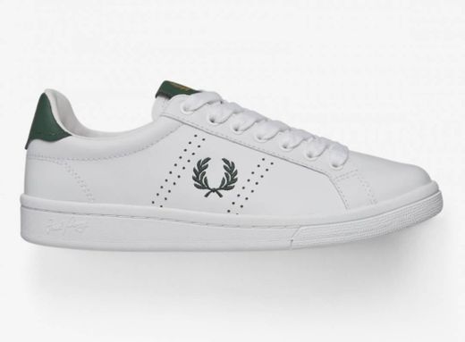 Fashion Sapatilhas Fred Perry brancas unissexo