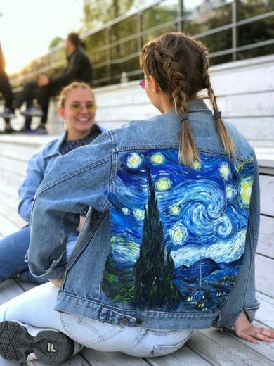 Jaqueta Van Gogh personalizada