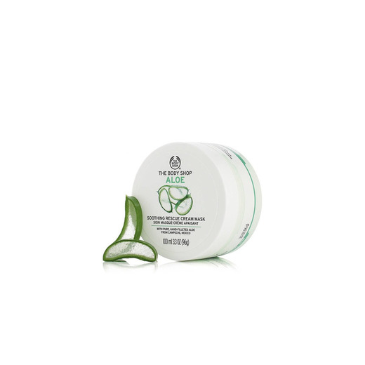 Aloe soothing rescue cream mask from The Body Shop