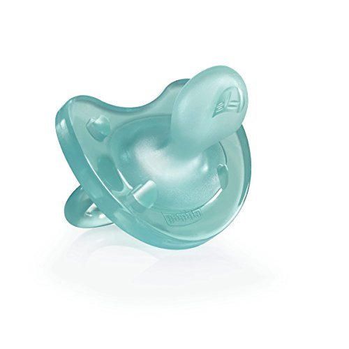 Chicco Phisio Soft - Chupete todo goma de silicona para 0-6 meses