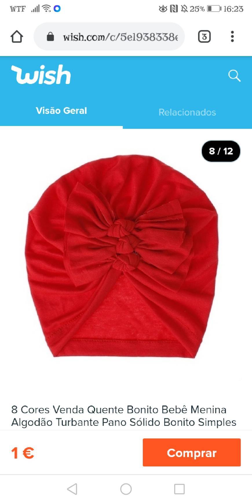 Moda Turbante vermelho 