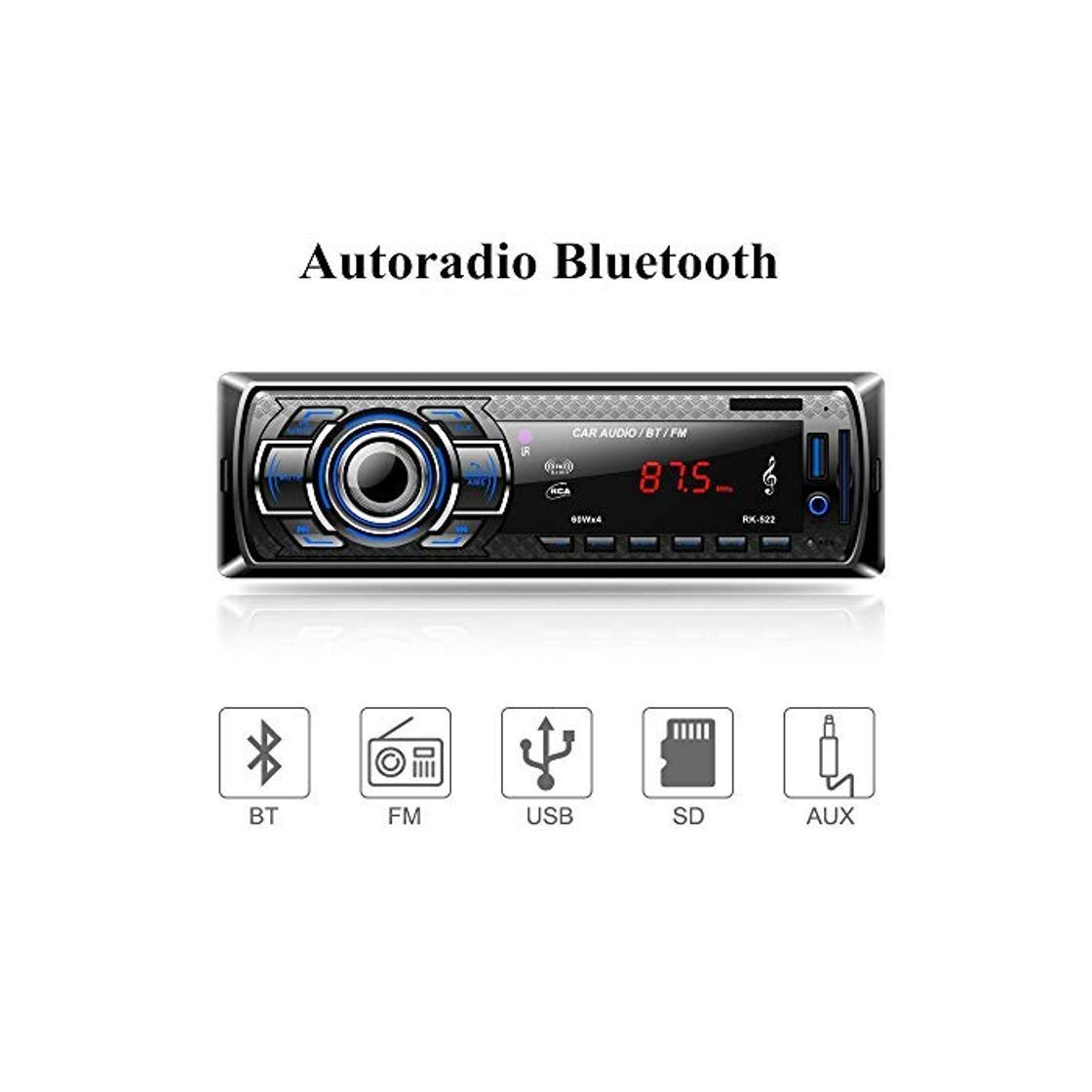 Electronic Aigoss Autoradio Bluetooth