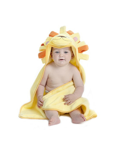 Little Tinkers World Toalla de bebé con capucha de león EXTRA SUAVE