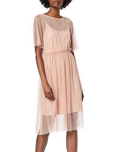 Products Vero Moda VMLINNA 2/4 BLK Dress JRS Falda, Rosa